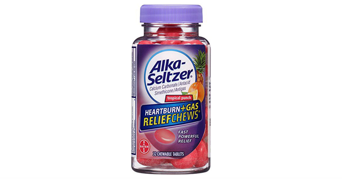 Alka-Seltzer Heartburn Relief Chews ONLY $2.03 (Reg. $6.49)