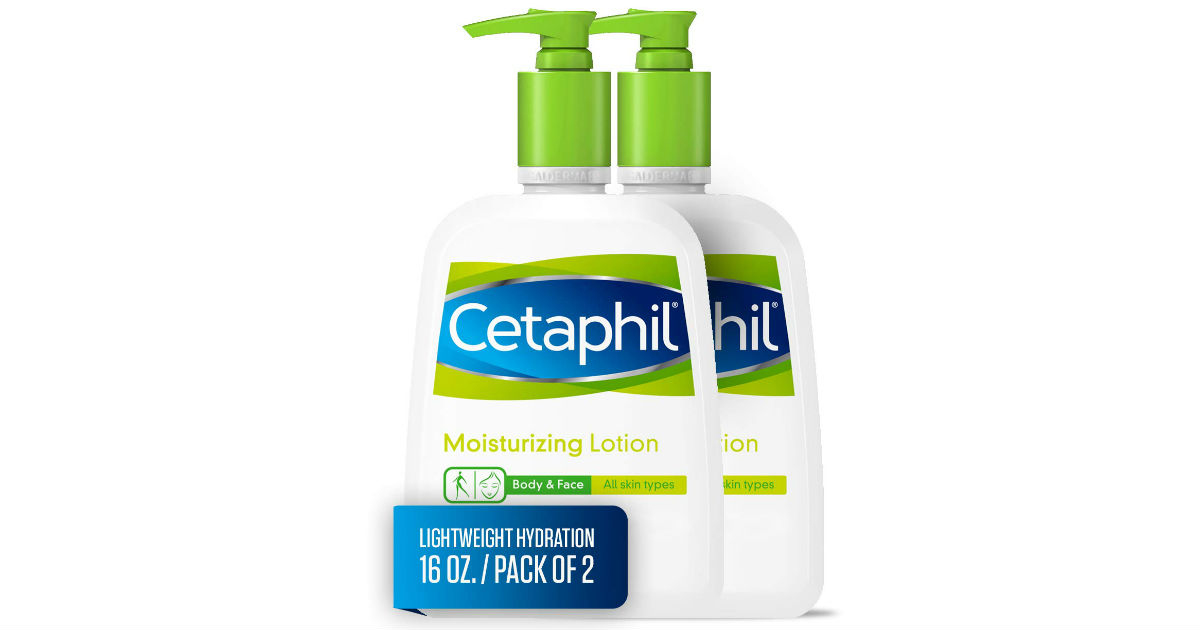 Cetaphil Moisturizing Lotion 2-Pack ONLY $10.24 Shipped