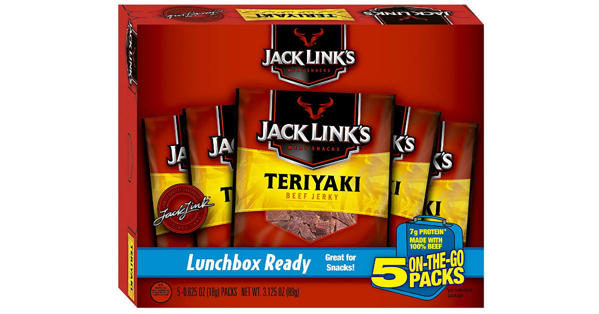 Jack Link’s Beef Jerky 5-Count Multi-Pack ONLY $3.88 Shipped