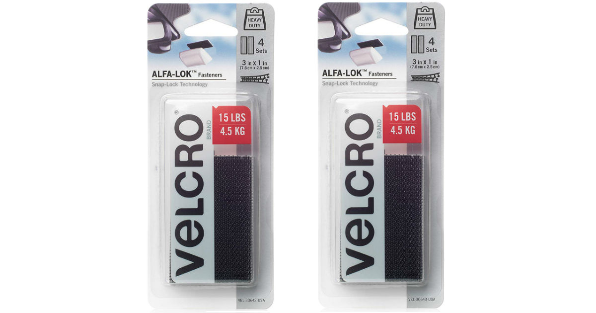 4 Sets of Velcro Brand Alfa-Lok Fasteners ONLY $2.99 on Amazon
