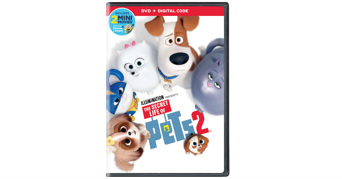 The Secret Life of Pets 2 DVD on Amazon