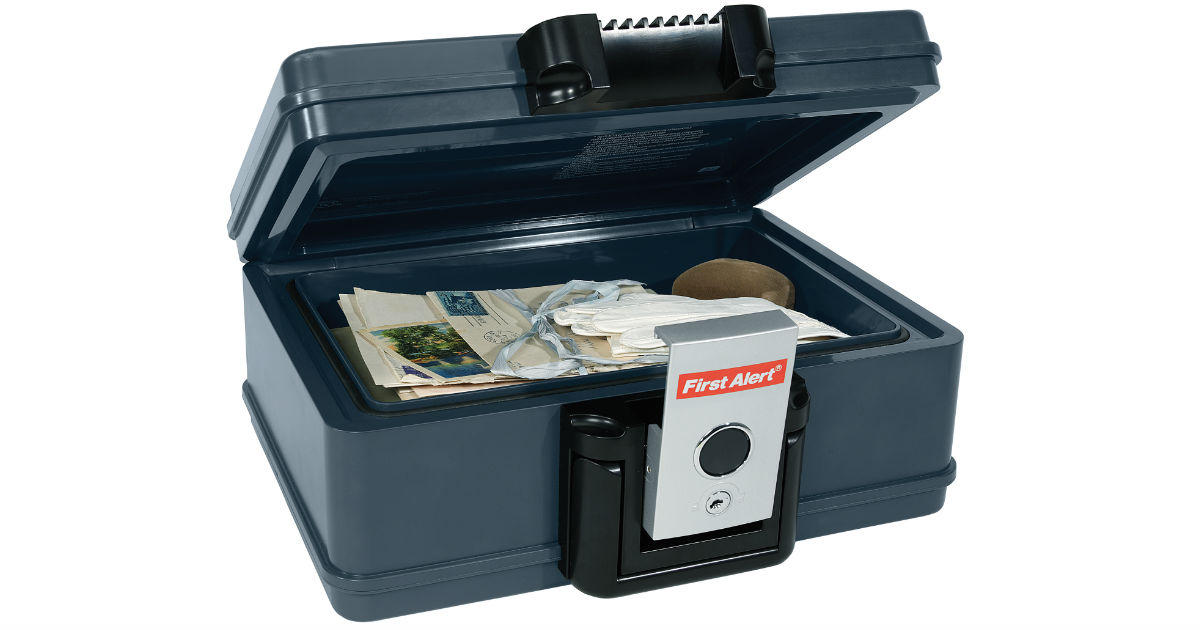 First Alert Water & Fire Protector File Chest ONLY $20.99