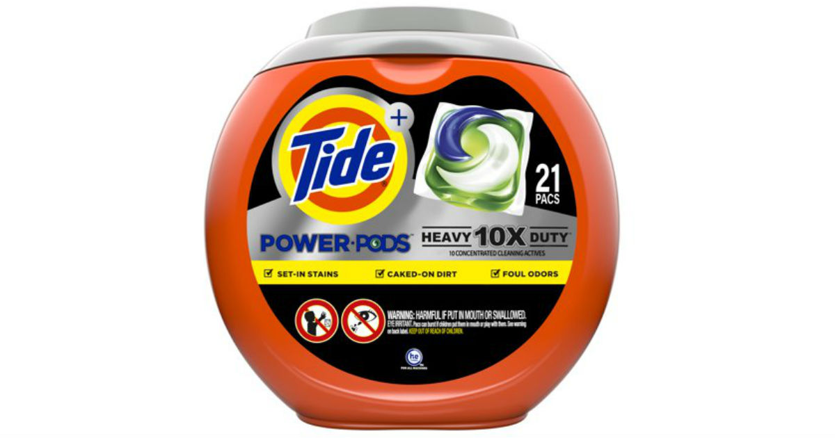 Tide POWER PODS at CVS