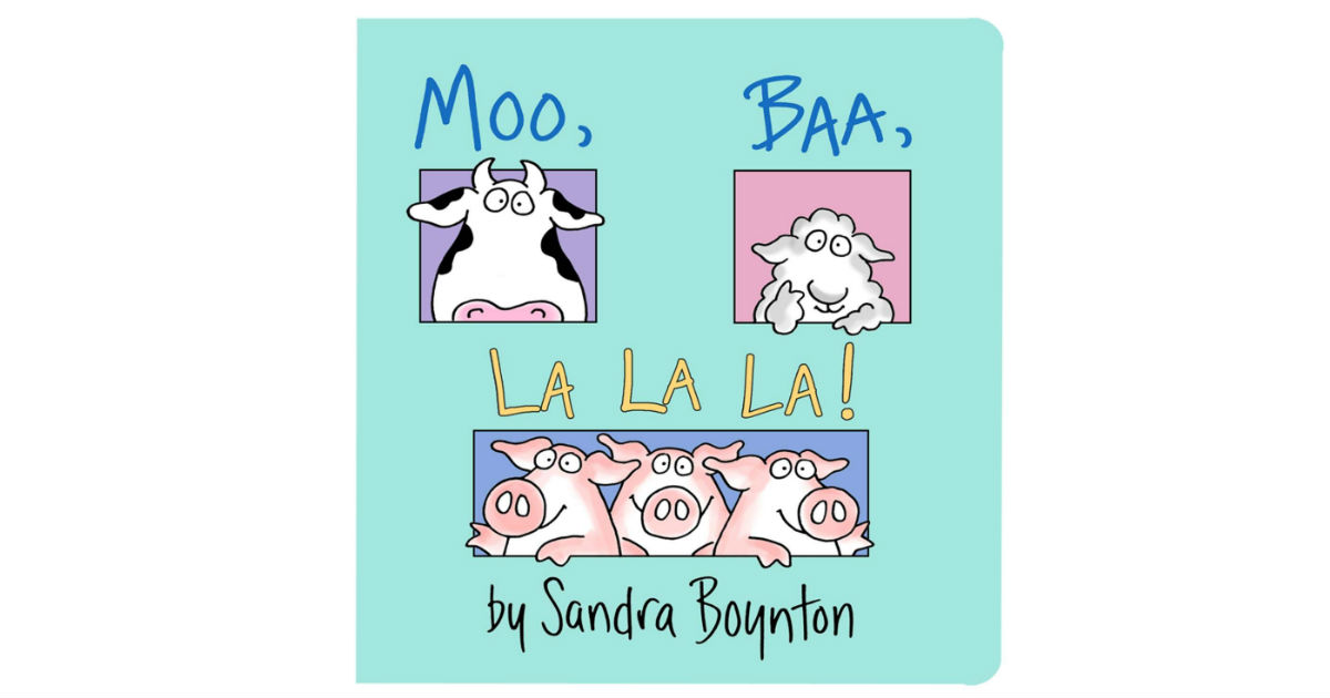 Moo Baa La La La Board Book ONLY $3.47 on Amazon - Daily Deals & Coupons