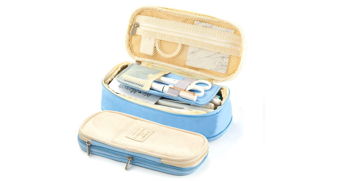 Easthill High-Capacity Pencil Case ONLY $7.64 (Reg. $20)