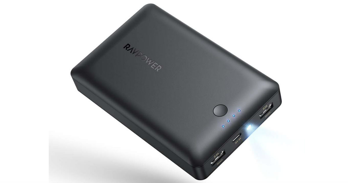 RAVPower Portable Charger Power Bank ONLY $16.99 (Reg $30)