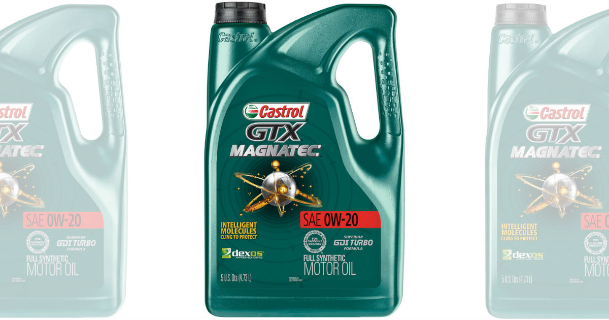 Castrol GTX MAGNATEC Full Synthetic Motor Oil ONLY $16.38 