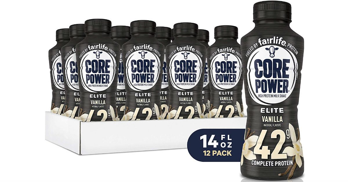 Core Power Elite High Protein Shake 12-Pack ONLY $18.97 Shipped
