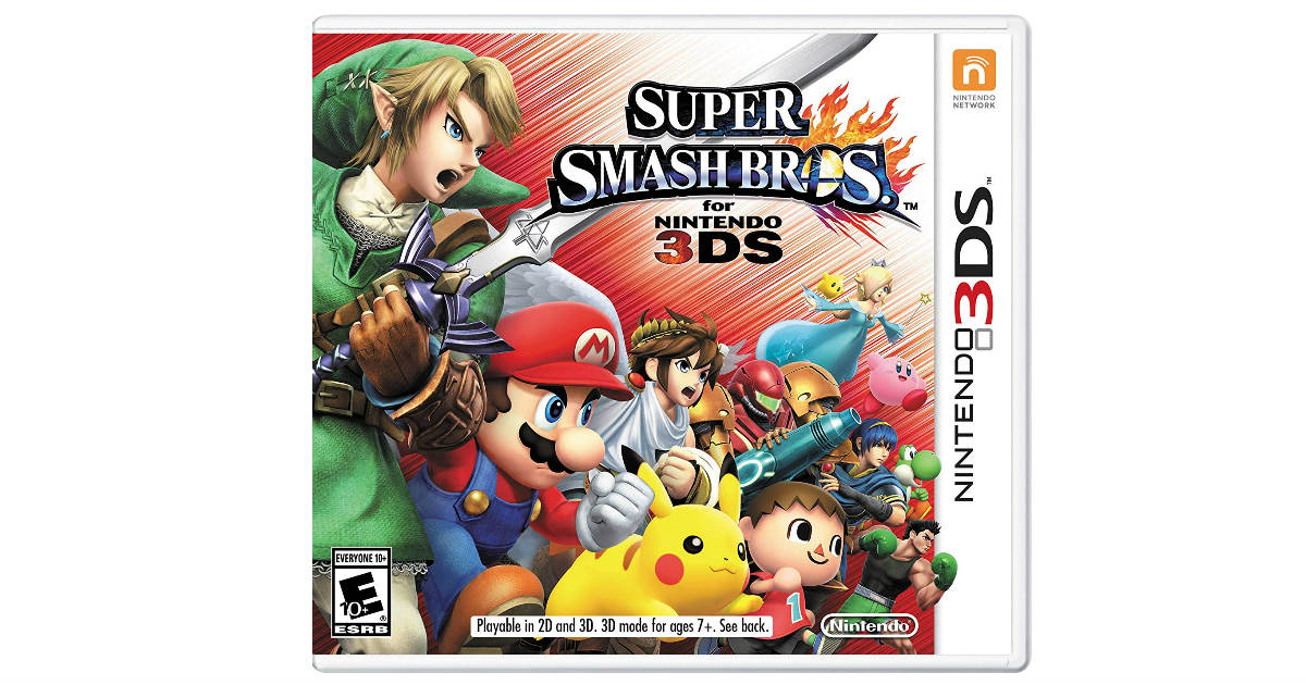 Super Smash Bros. Nintendo 3DS ONLY $19.99 (Reg. $40)