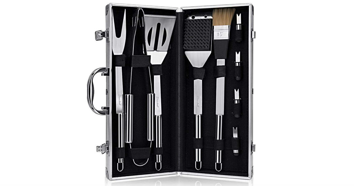Barbecue Tool Set for Camping 9-Piece Set ONLY $9.20 (Reg $23)