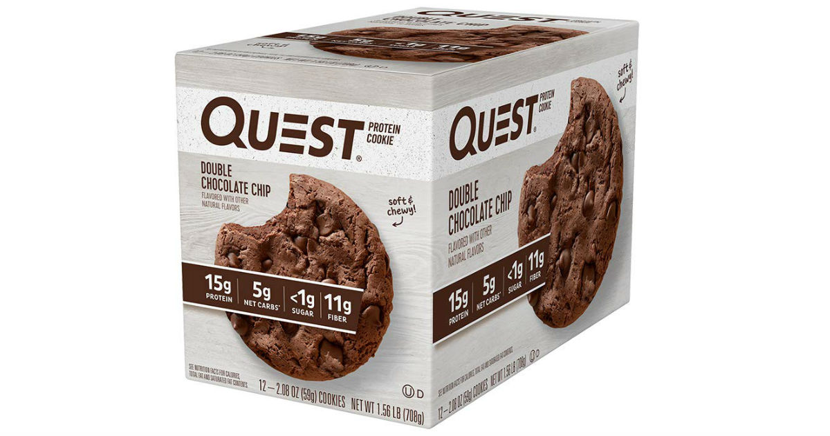 Quest Nutrition Protein Cookie 12-Pack ONLY $12.63 Shipped