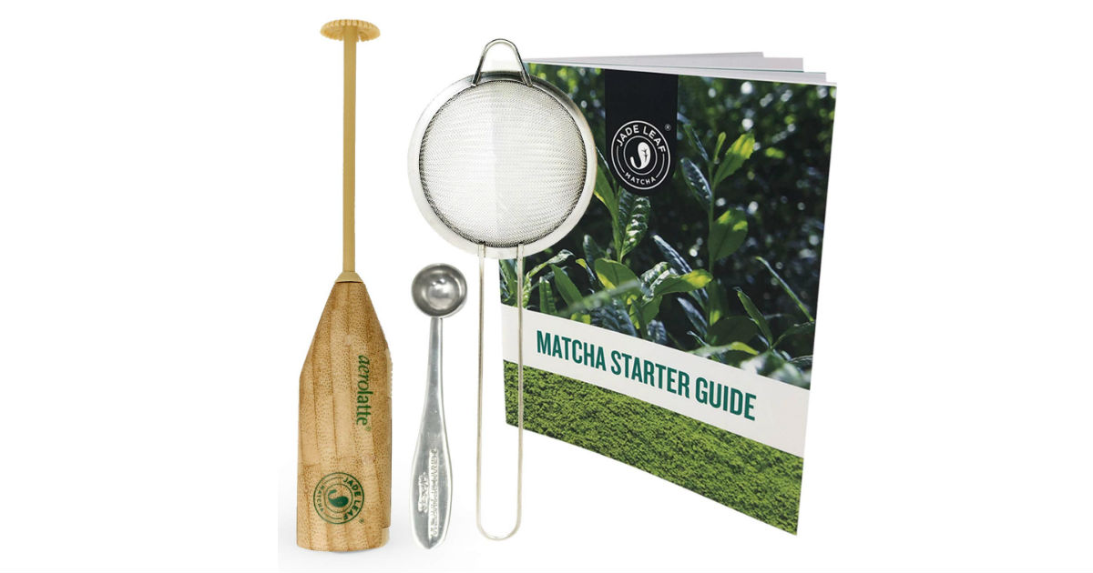 Jade Leaf Matcha Starter Set ONLY $7.47 (Reg. $15)