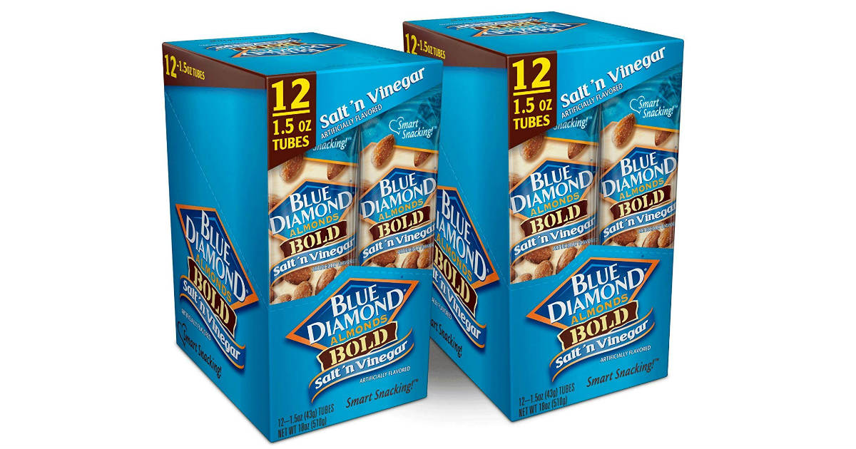 Blue Diamond Almonds Bold 24-Pack ONLY $10.62 Shipped