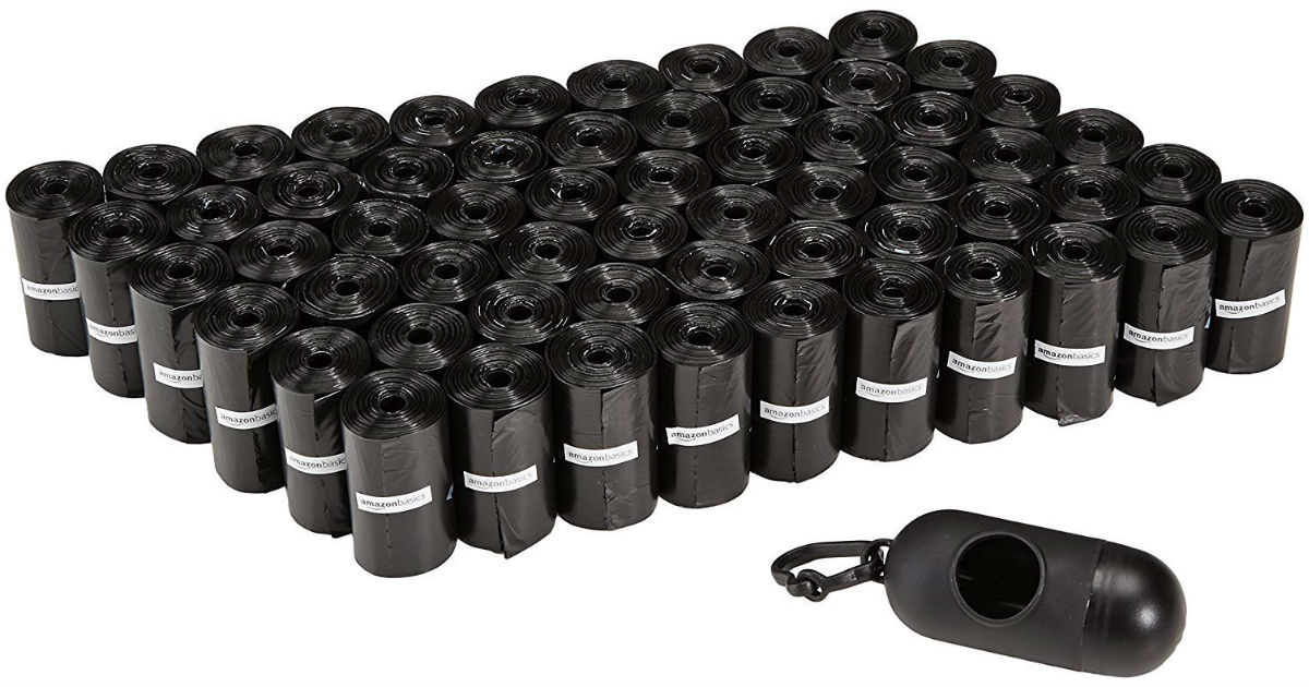 AmazonBasics Dog Waste Bags 900-Ct ONLY $8.52 Shipped