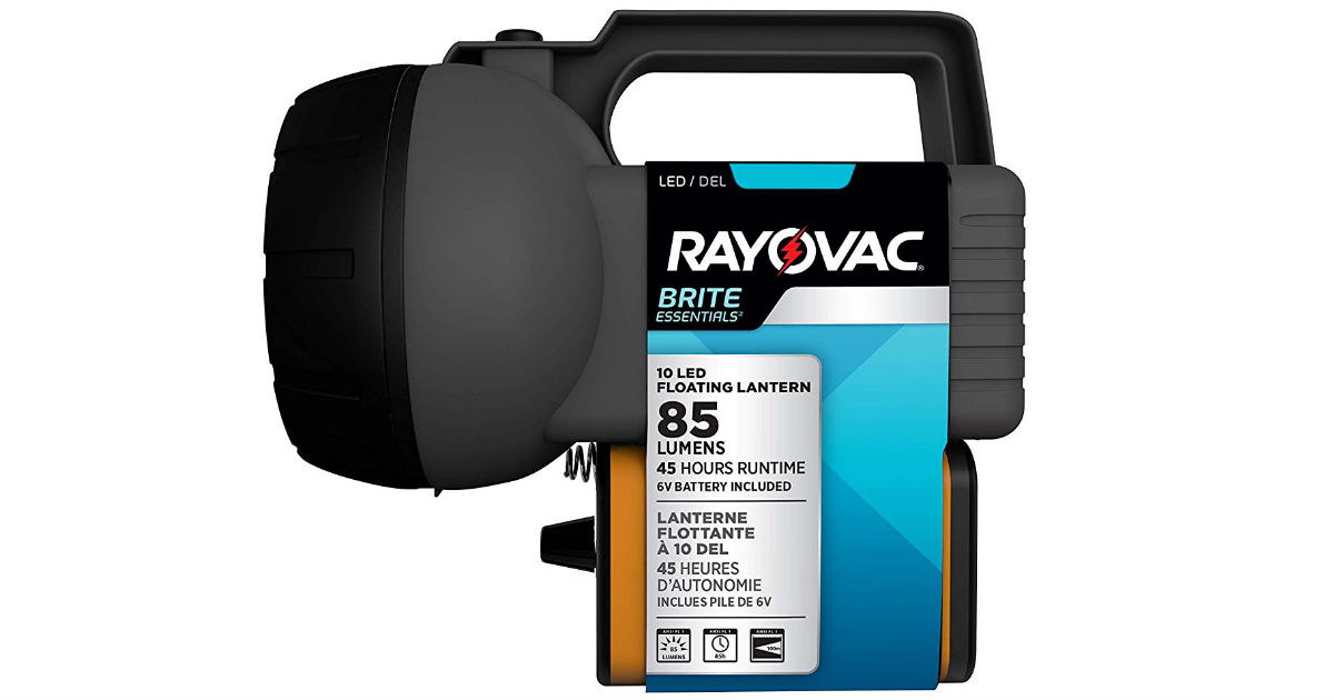 Rayovac 10 LED Lantern w/ Battery Included ONLY $4.92 (Reg $11)