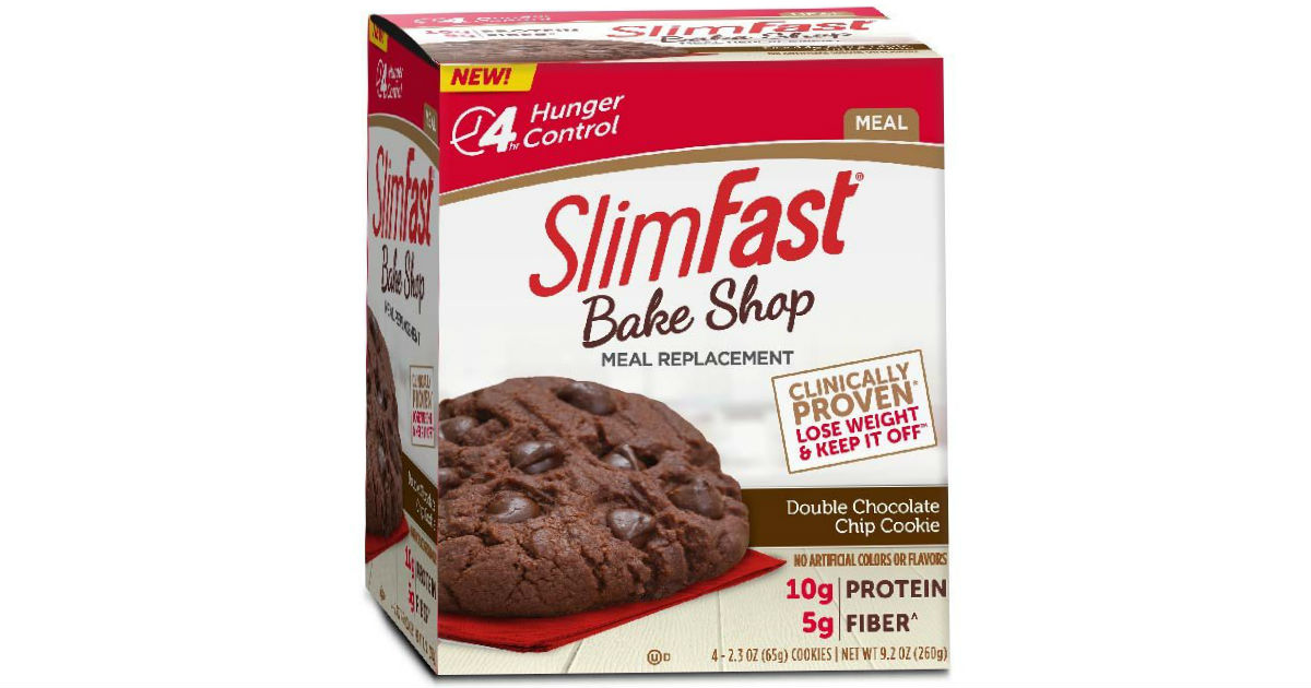 SlimFast Bakeshop Meal Replacement Cookie ONLY $2.52 Shipped