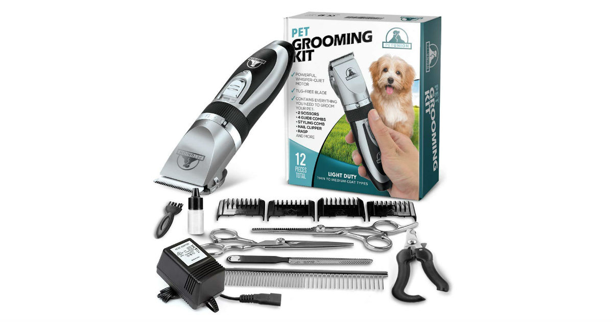 Pet Union Dog Grooming Kit ONLY $9.99 (Reg. $30)