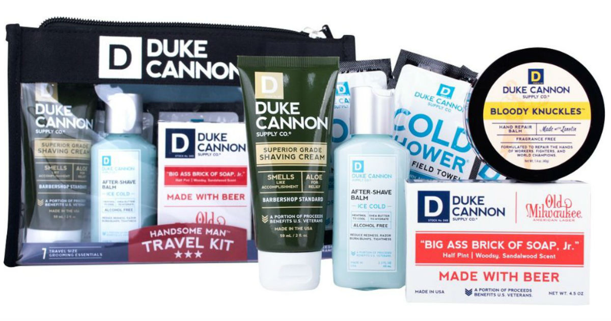 Duke Cannon Handsome Man Travel Kit at Best Buy