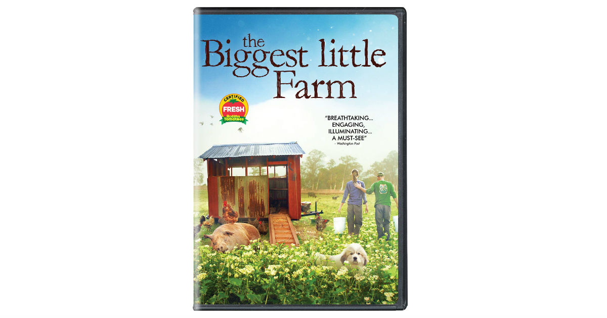 The Biggest Little Farm DVD ONLY $9.99 (Reg. $20)