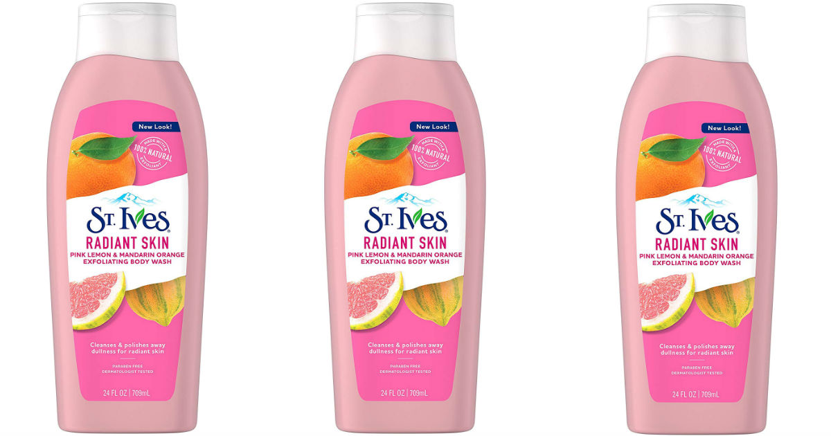 St. Ives Even & Bright Body Wash ONLY $2.65 Shipped