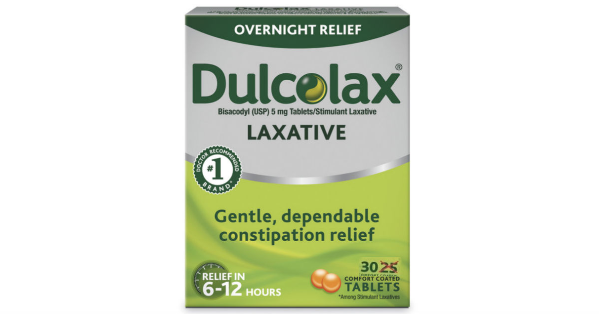FREE Dulcolax Laxatives at Target with Rebate & Coupon