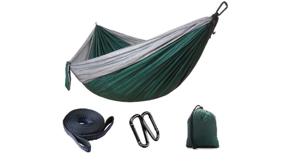 Double Camping Hammock ONLY 19.99 on Amazon (Reg 40) Daily Deals