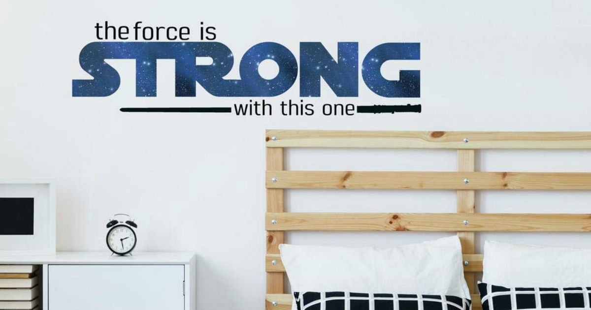 RoomMates Star Wars Wall Decals ONLY $3.56 (Reg. $14)