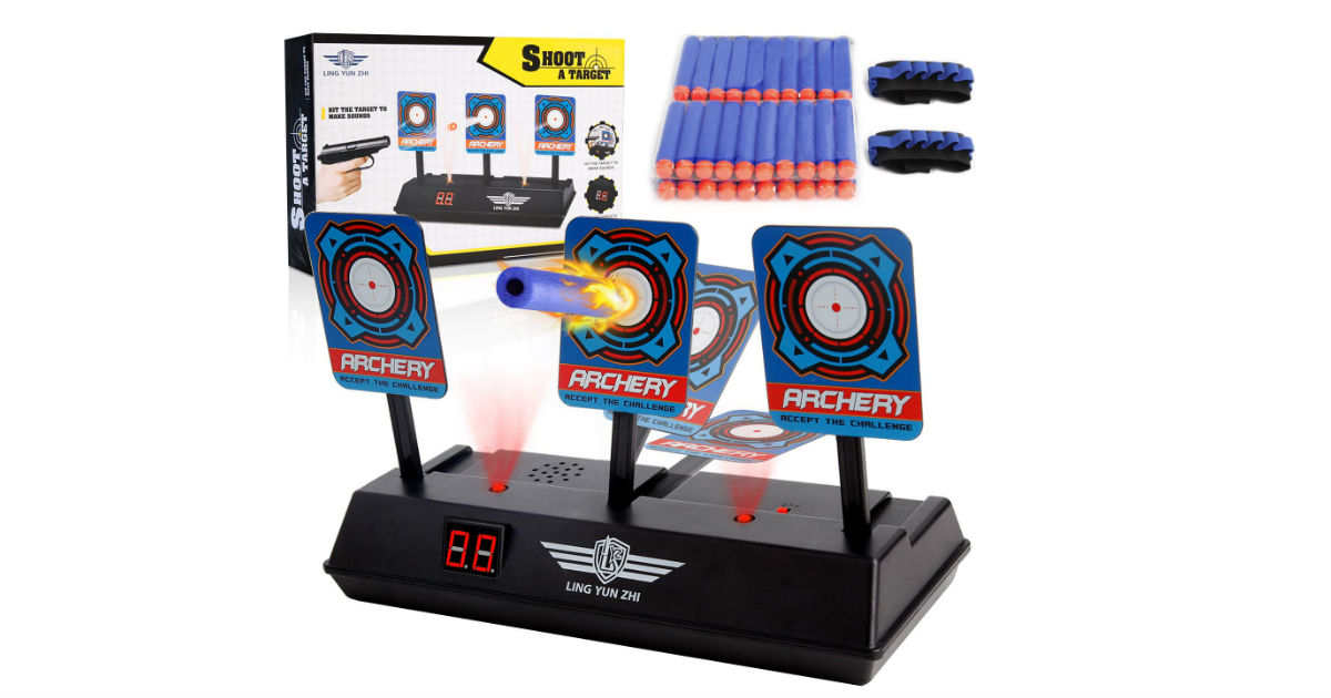 Shooting Digital Target for Nerf ONLY $13.59 (Reg. $35)