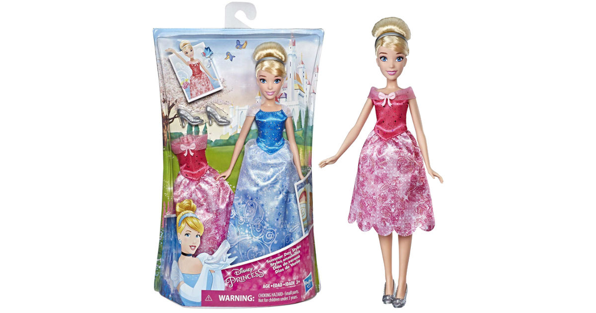 Disney Princess Cindy w/ Extra Fashion Doll ONLY $6.61 (Reg $15)