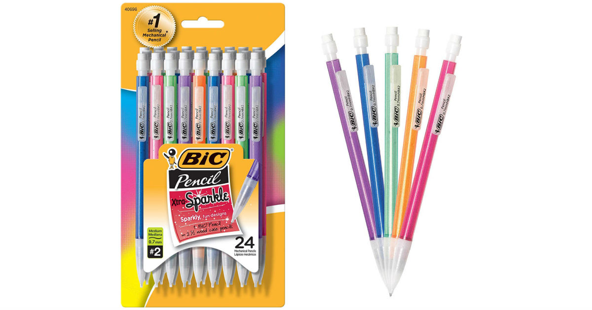 BIC Xtra-Sparkle Mechanical Pencil 24-Count ONLY $2.87 (Reg $5)