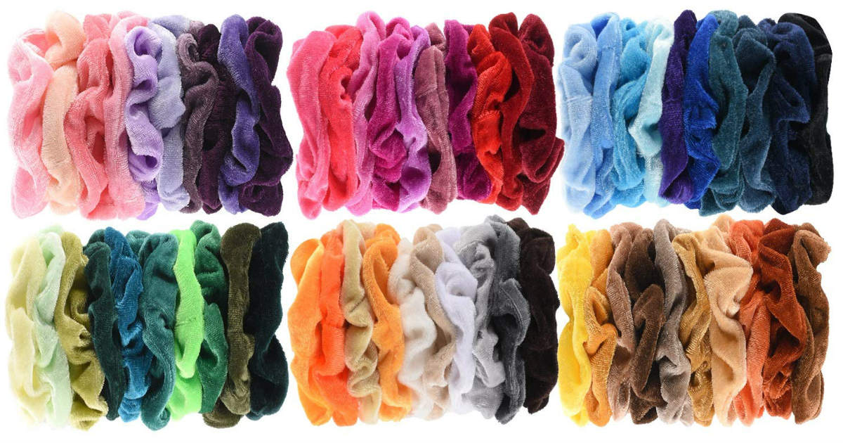 Velvet Scrunchies ONLY $0.11 Each on Amazon