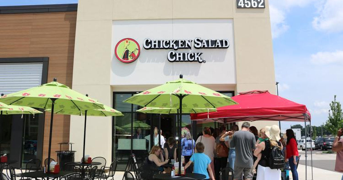 Chicken Salad Chick Birthday Freebie