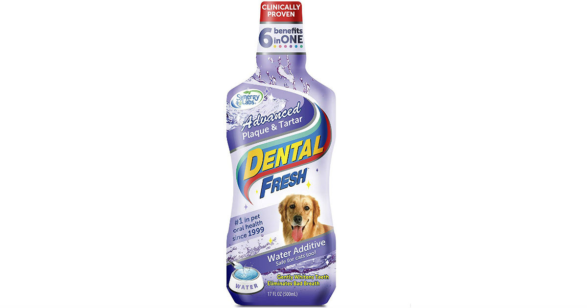 Dental Fresh Water Additive for Pets ONLY $3.03 Shipped