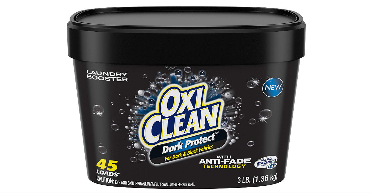 TWO Oxiclean Dark Protect Laundry Booster Tubs ONLY 9.65 Daily Deals