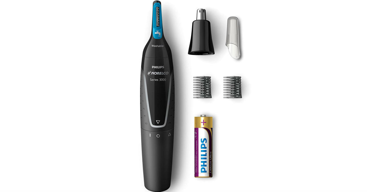 Philips Norelco Nose Hair Trimmer ONLY $6.99 at Amazon (Reg $15)