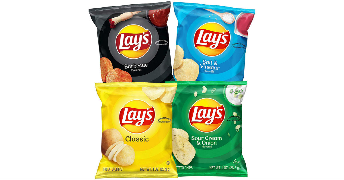 Lay's Potato Chip Variety Pack 40-Count ONLY $8.39 Shipped