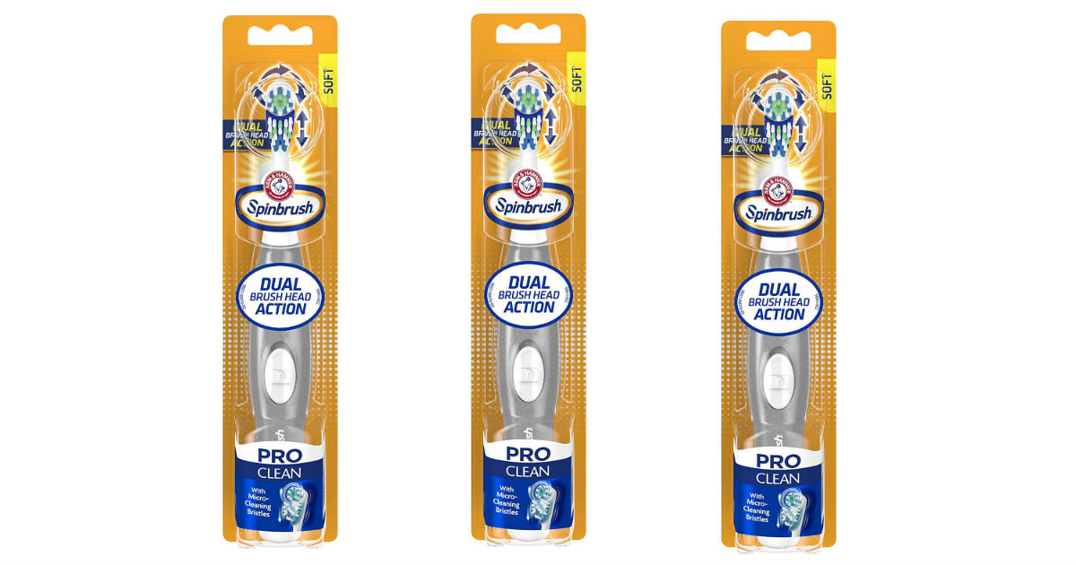 Arm & Hammer Spinbrush ONLY $3.49 (Reg. $9)