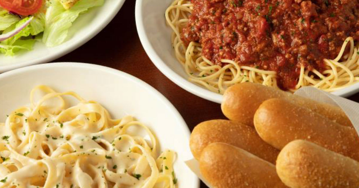Buy One Lunch, Get Another for 50% Off at Olive Garden