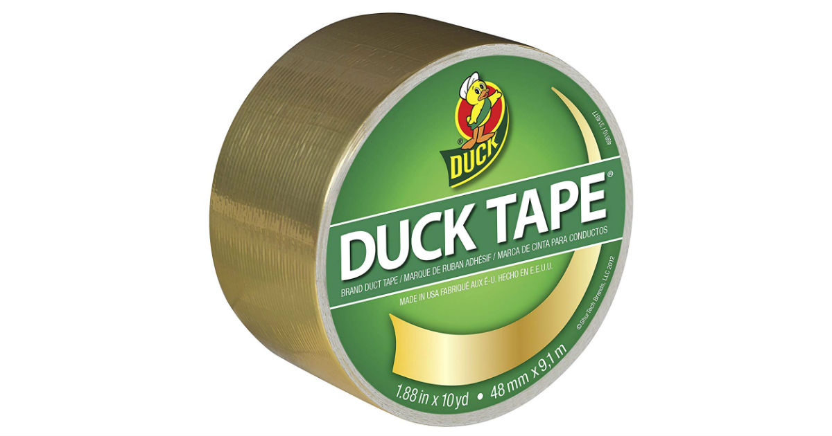Duck Brand Metallic Duct Tape ONLY $2.64 (Reg. $6)