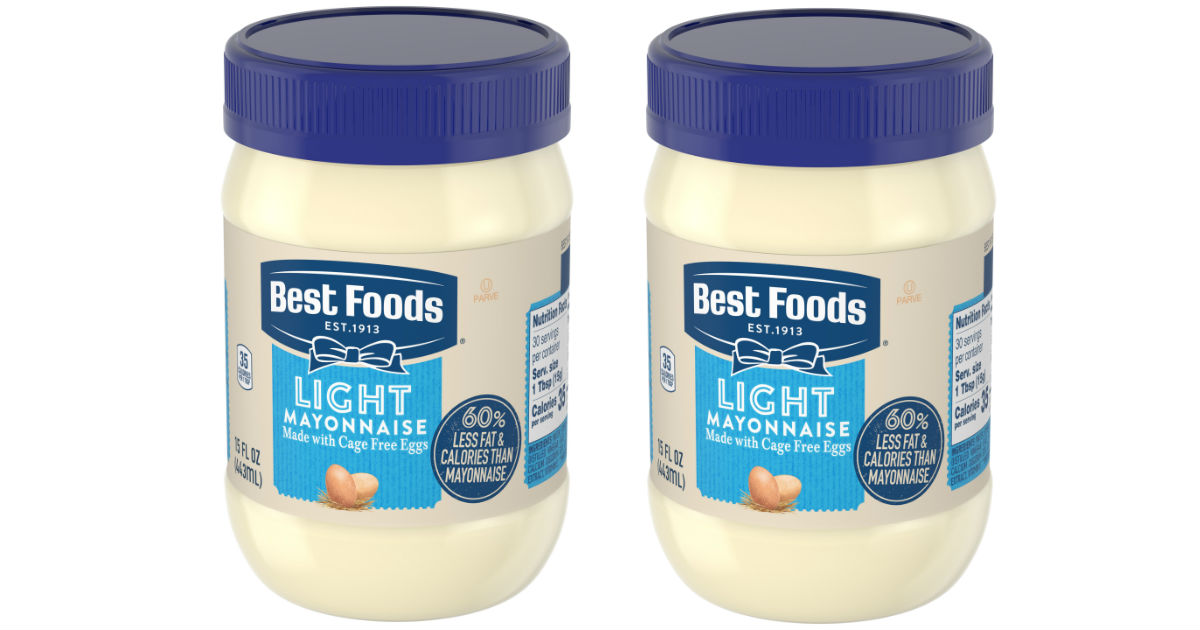 Best Foods Light Mayonnaise ONLY $2.77 at Walmart