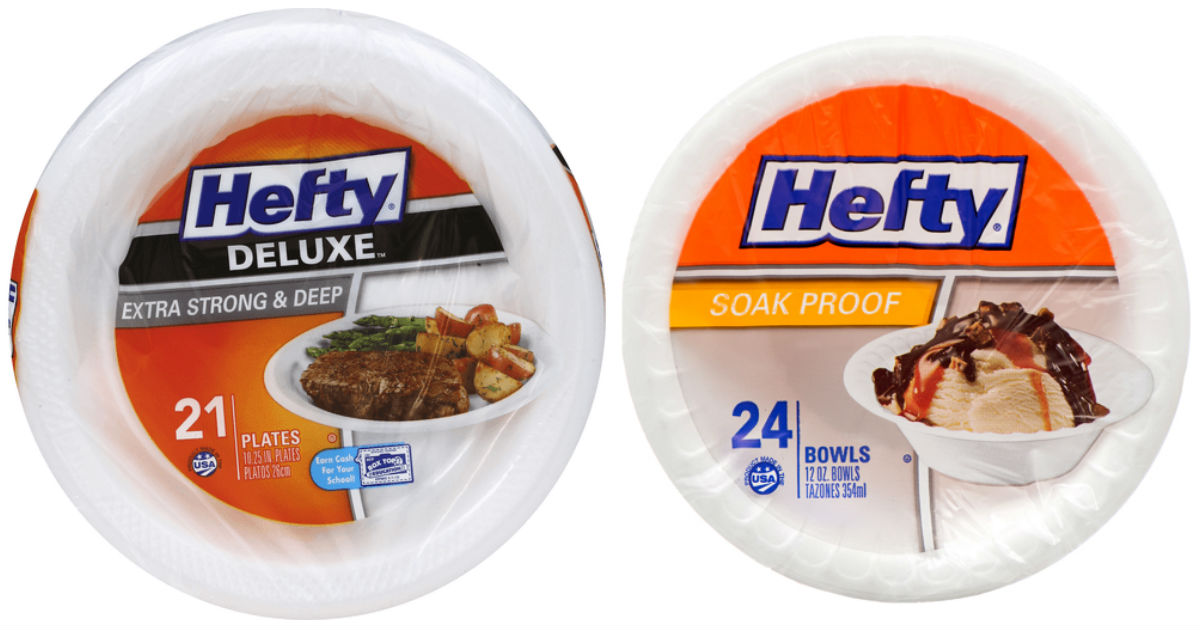 Hefty Foam Plates & Bowls ONLY $0.89 at Target