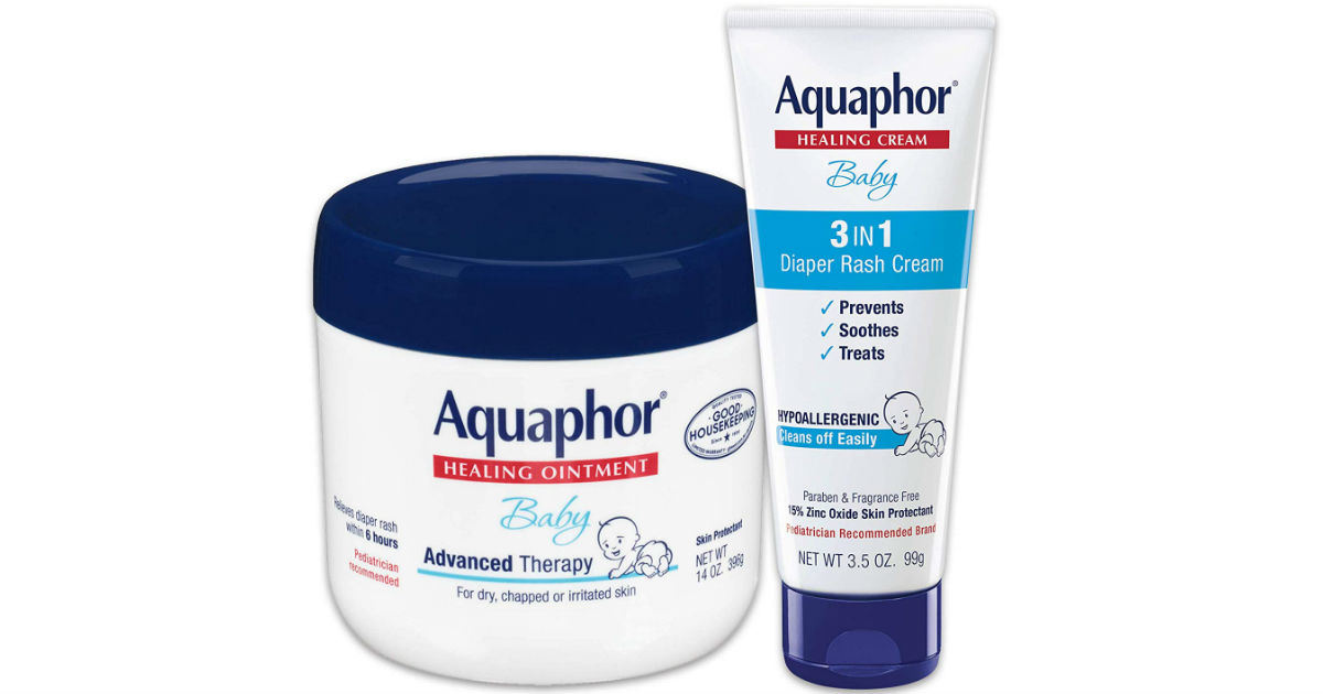 Aquaphor Baby Ointment & Diaper Rash Cream ONLY $12.22 Shipped