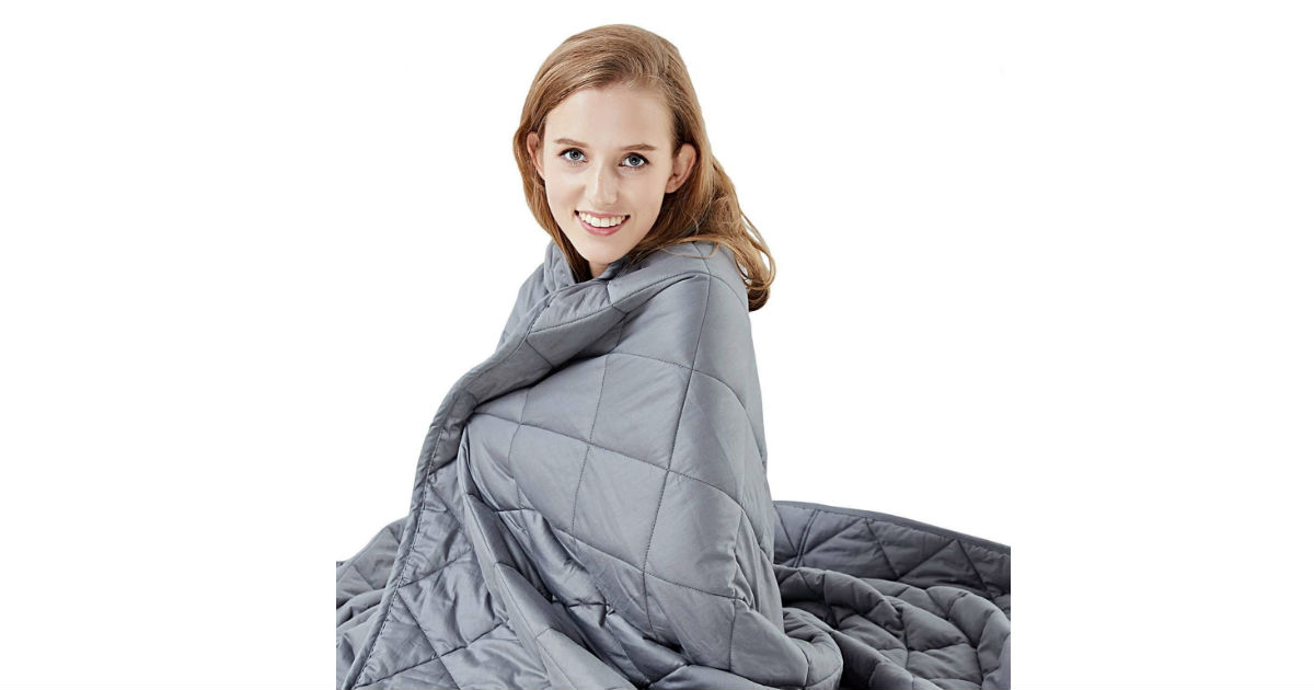 Hypnoser 15-Pound Weighted Blanket ONLY $30.99 (Reg. $90) - Daily Deals