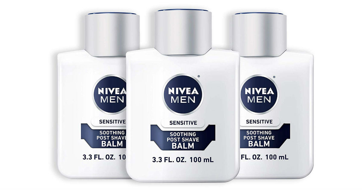 NIVEA Men Sensitive Post Shave Balm 3-Pack ONLY $10.45 Shipped
