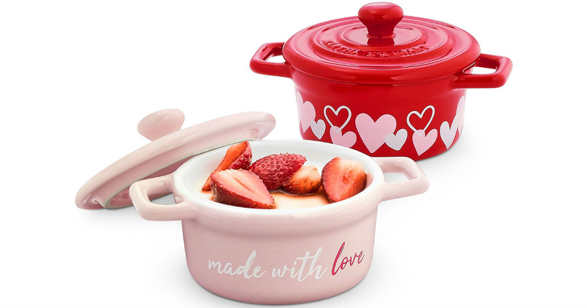 Made with Love Valentine’s Day Cocottes 2-Pc $19.99 (Reg $50)