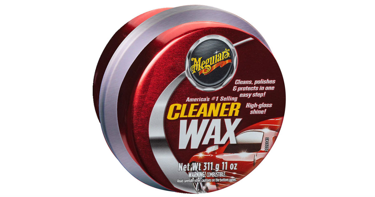 Meguiar's Cleaner Paste Wax Cleans ONLY $6.79 (Reg $15)