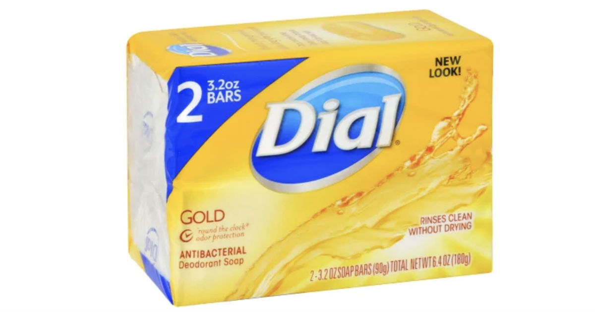 Dial Bar Soap 2-Count ONLY $0.