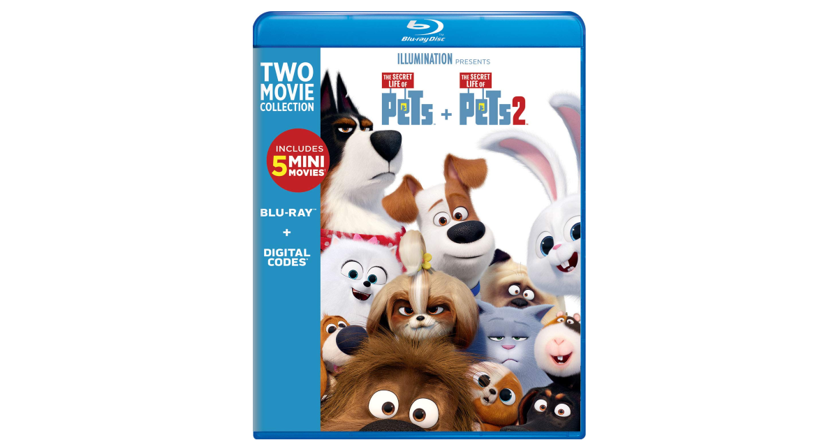 The Secret Life of Pets 2-Movie Collection ONLY $14.99 (Reg $35)