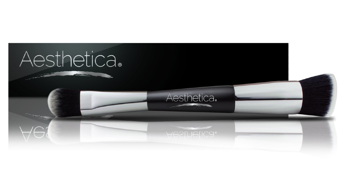 Aesthetica Double Ended Makeup Brush on Amazon