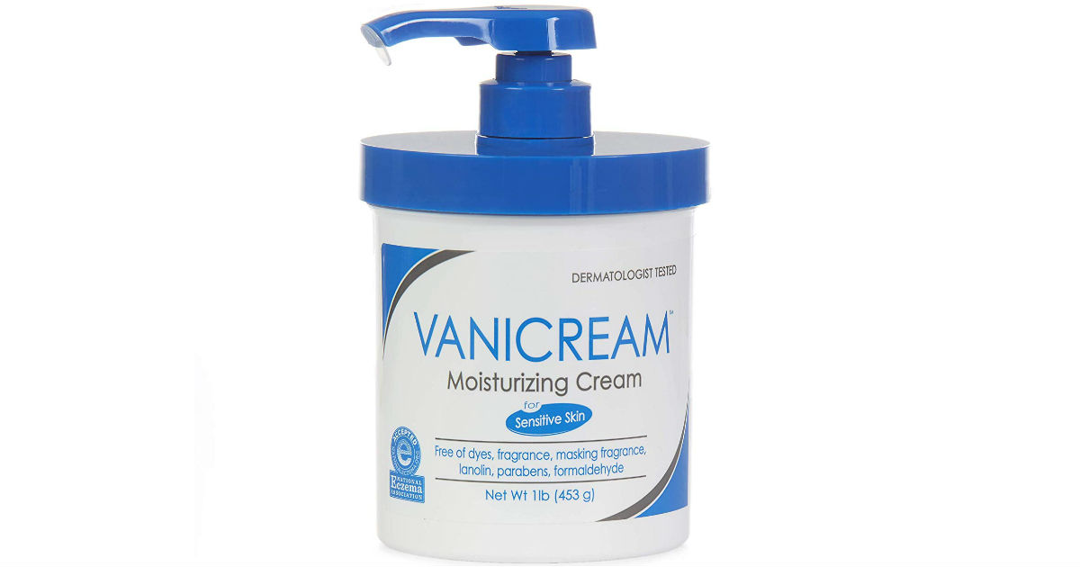 Vanicream Moisturizing Cream with Pump ONLY $8.44 Shipped